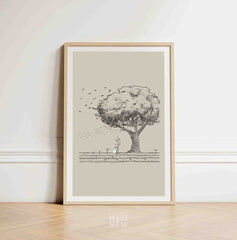 Mustard Seed (Black) - Digital Download