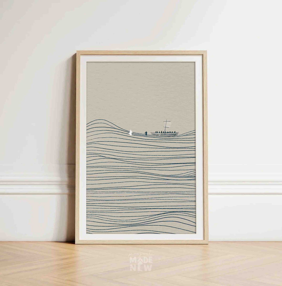 Walk on Water (Peter walking to Jesus) - Digital Download