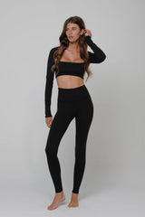 Sheveta Emily Top Second Skin in Black