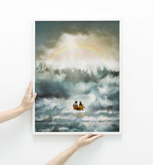 Beautified Storm - Framed Print