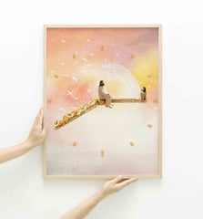 God's Time - Framed Print