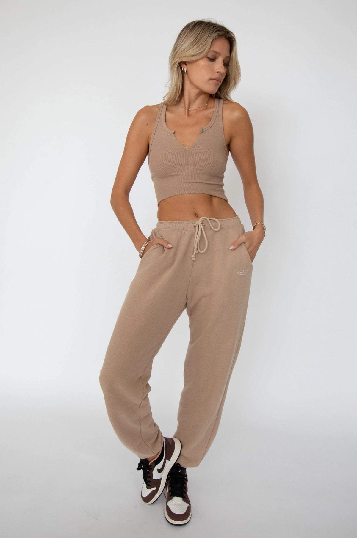 Sheveta Ozzy Tank in Nude