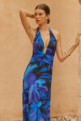 Sheveta Chelsea Maxi Dress in Lagoon