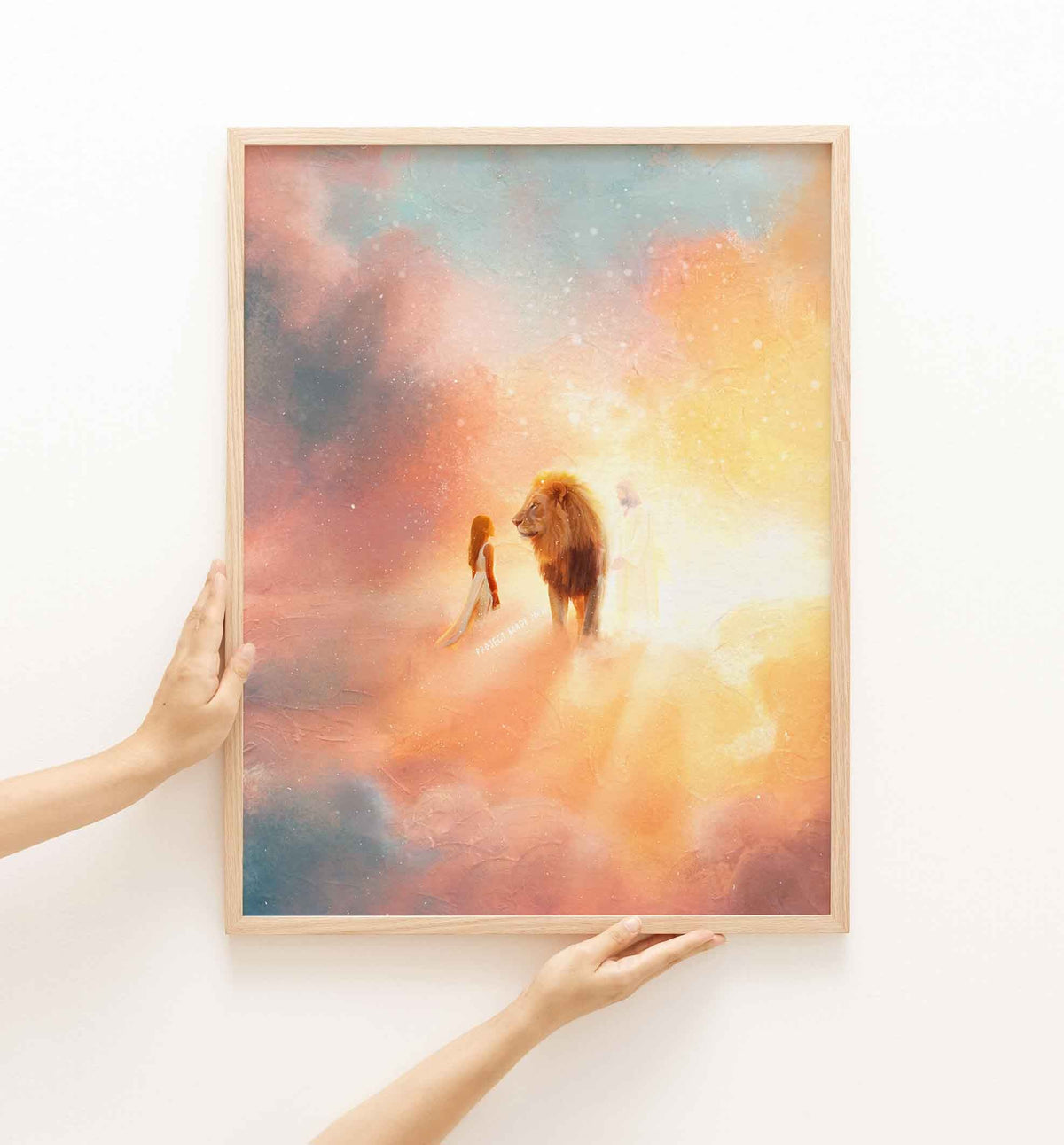 Bold As A Lion - Framed Print