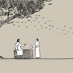 Woman At The Well (Black) - Digital Download