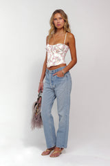 Sheveta Sienna Corset in Romeo