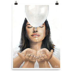 Let go (Psalm 55:22) - Poster