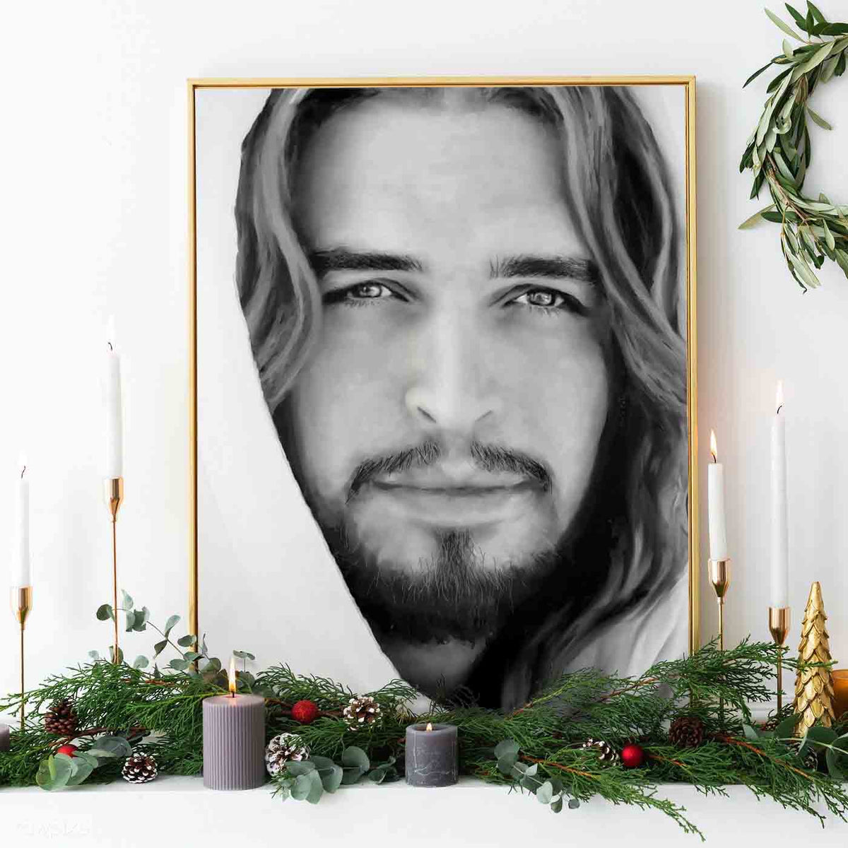 Christ Portrait - Poster