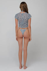 Sheveta Baby Tee Mesh in Wrangler