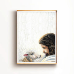 Good Shepherd (Psalm 91:4) - Poster