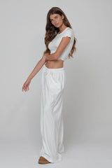 Sheveta Baby Tee Second Skin in White