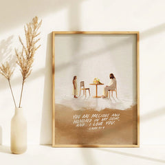 God Waits - Framed Print