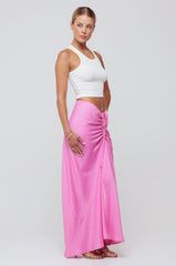 Sheveta Ziggy Skirt in Dragon Fruit