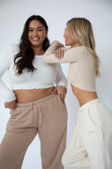 Sheveta Bodhi Sweatpants in Bone