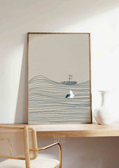 Walk on Water (Jesus pulling Peter) - Digital Download