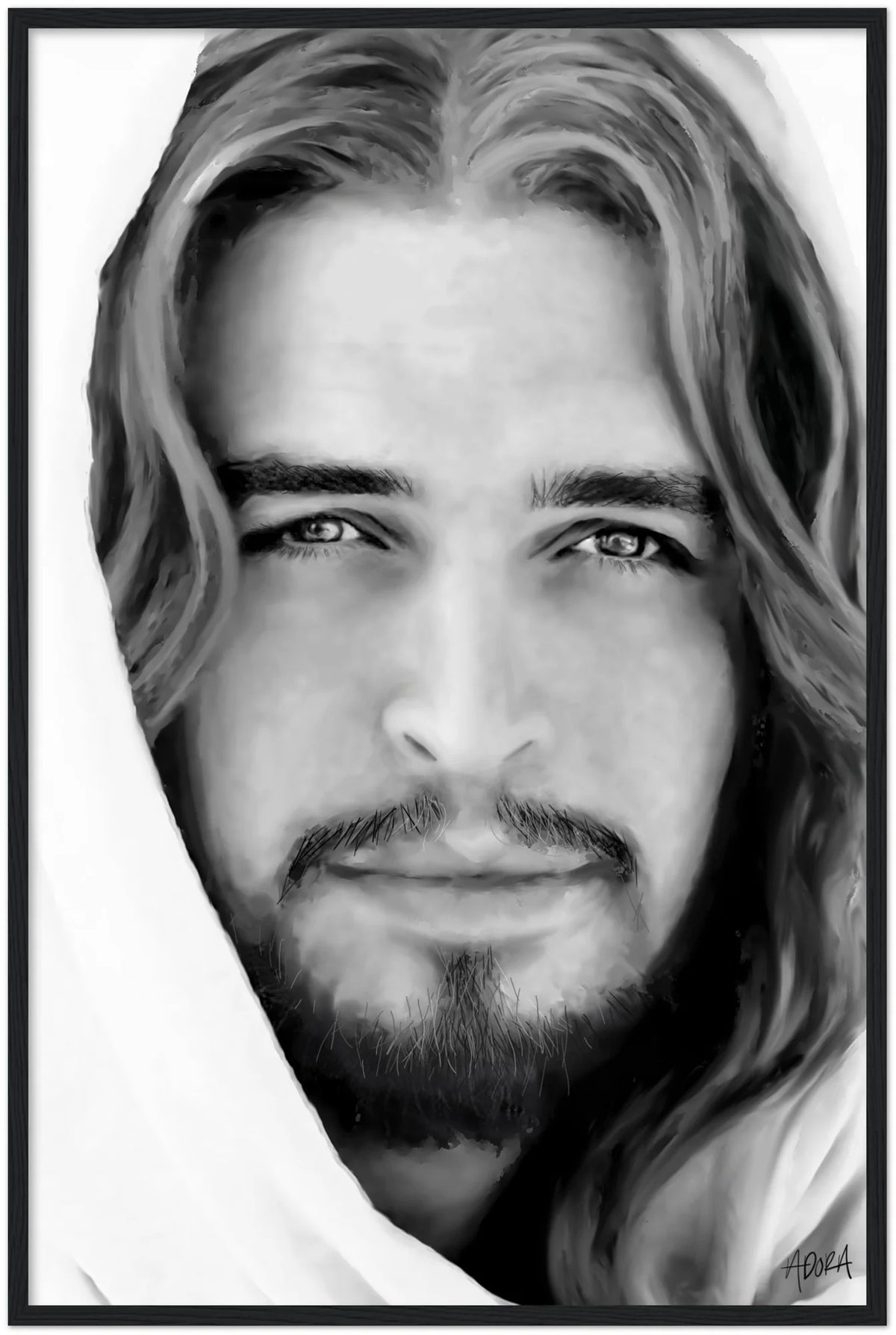 Christ Portrait - Framed Print