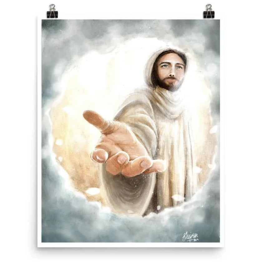 Rescued (Hebrew 13:6) - Poster