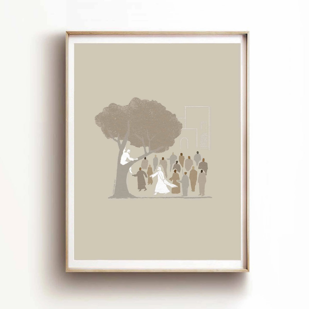 The Fig Tree and Zacchaeus (Colors) - Digital Download