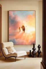 Bold As A Lion - Canvas