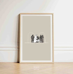 Raising of Jairus's daughter (Black) - Digital Download