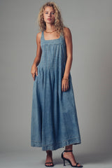 Sheveta Denim Maxi Dress