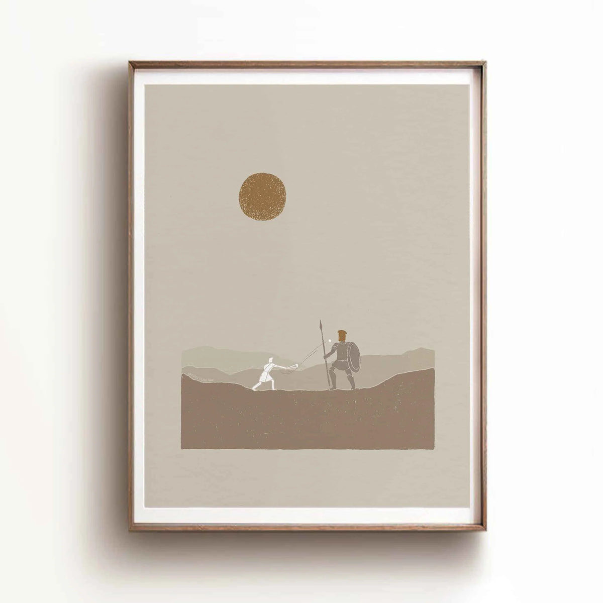 David and Goliath (Colors) - Digital Download