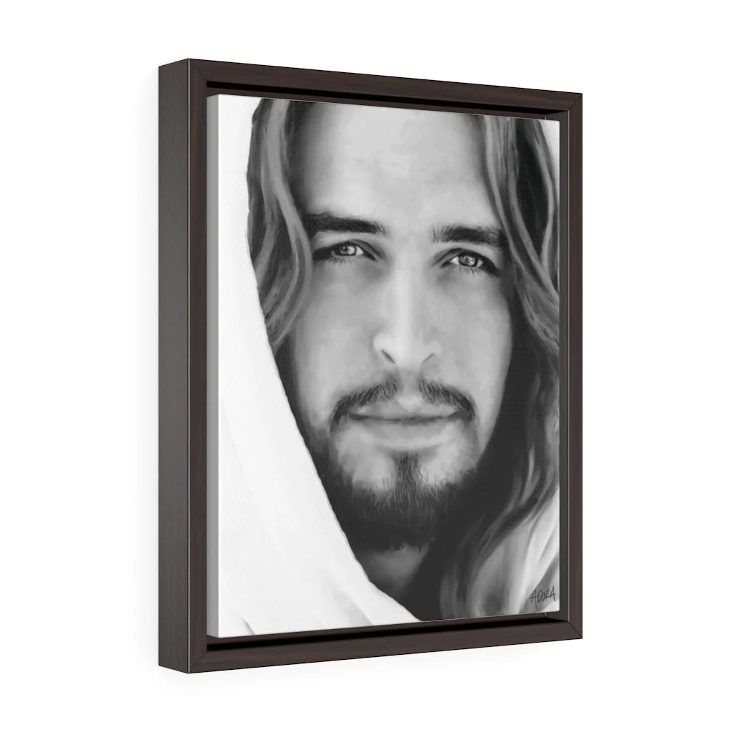 Christ Portrait - Framed Canvas
