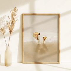 Love like Him - Framed Print