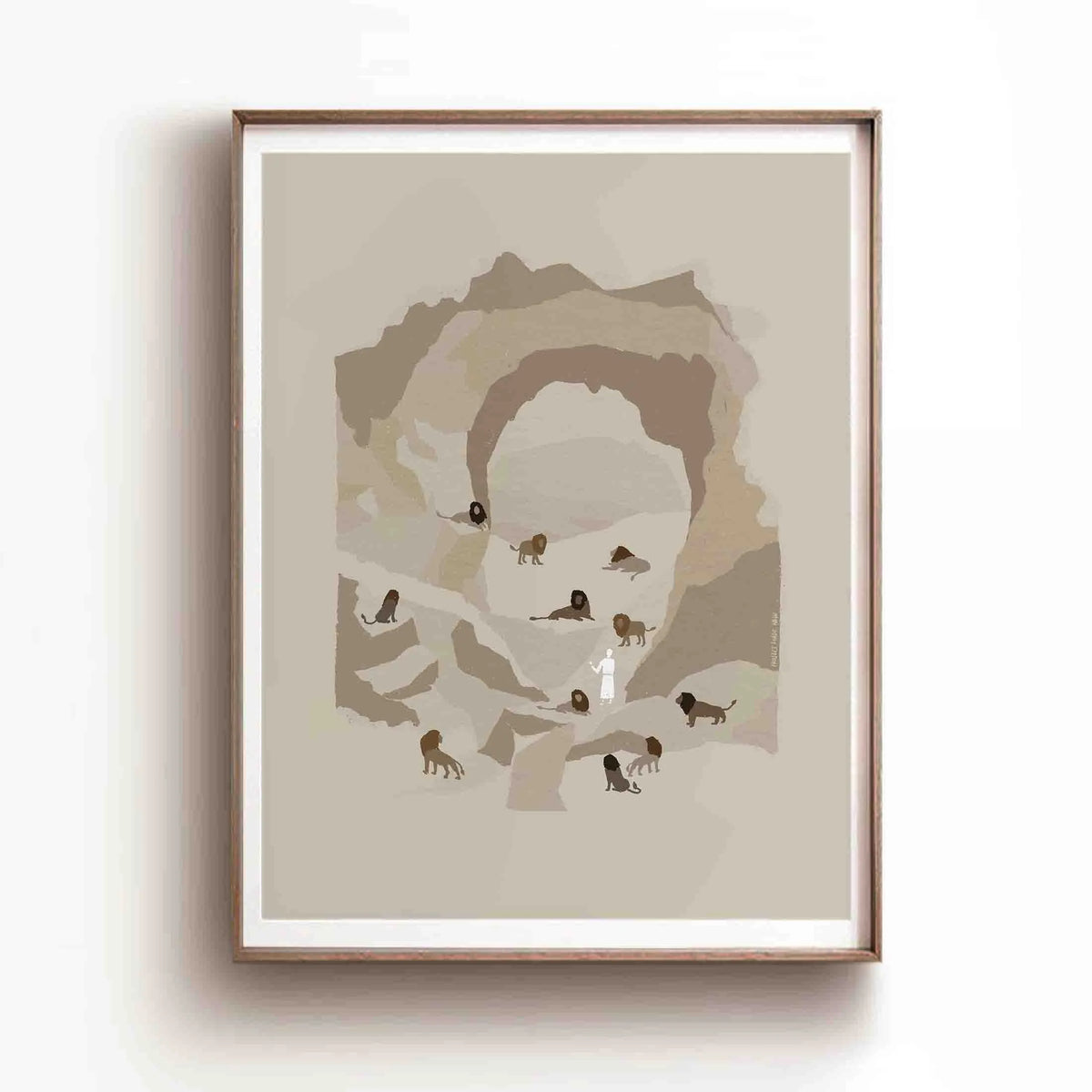 Daniel and the Lions' Den (Colors) - Digital Download