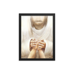 Faithfulness (Psalm 17:6) - Framed poster