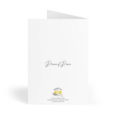 Prince of Peace (Black and White) (Isaiah 9:6) - Greeting Cards (8 pcs)