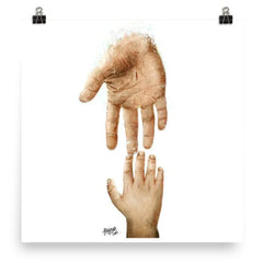 Hope (without background) (Isaiah 41:10) - Poster