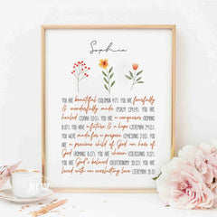 Floral (You are)  - Custom Poster