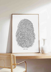Identity in Christ Thumbprint (White) - Digital Download