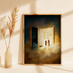 One Page Away - Framed Print