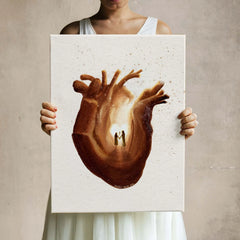 Depths Of My Heart - Canvas