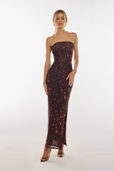 Sheveta Demi Mesh Dress in Knox