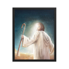 Fight for me (Psalm 23:4) - Framed poster