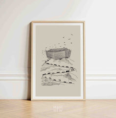 Noah's Ark (Black) - Digital Download