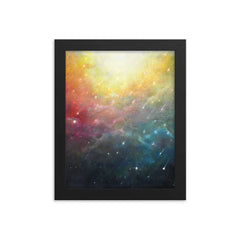 Victorious Surrender (Ecclesiastes 3:12-13) - Framed poster