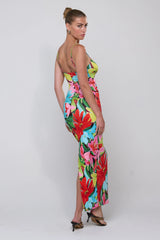 Sheveta Summer Midi in Tropicana