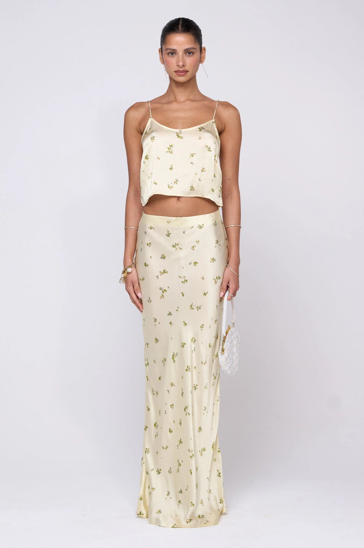 Sheveta Juliette Skirt in Beurre