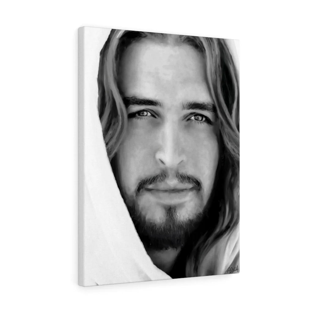 Christ Portrait (B&W) - Canvas
