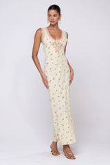 Sheveta Aimee Dress in Beurre