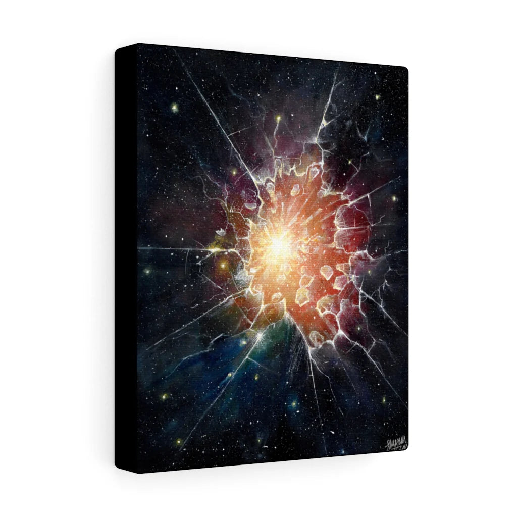 Brokenness (Psalm 34:18) - Canvas