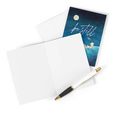 Be still (Psalm 46:10) - Greeting Cards (8 pcs)