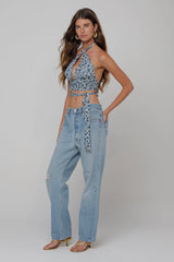 Sheveta Jane Top in Wrangler