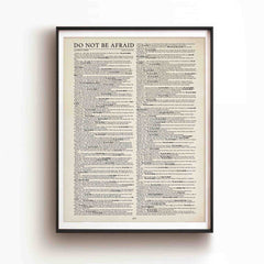 Do Not Be Afraid V1  - Digital Download